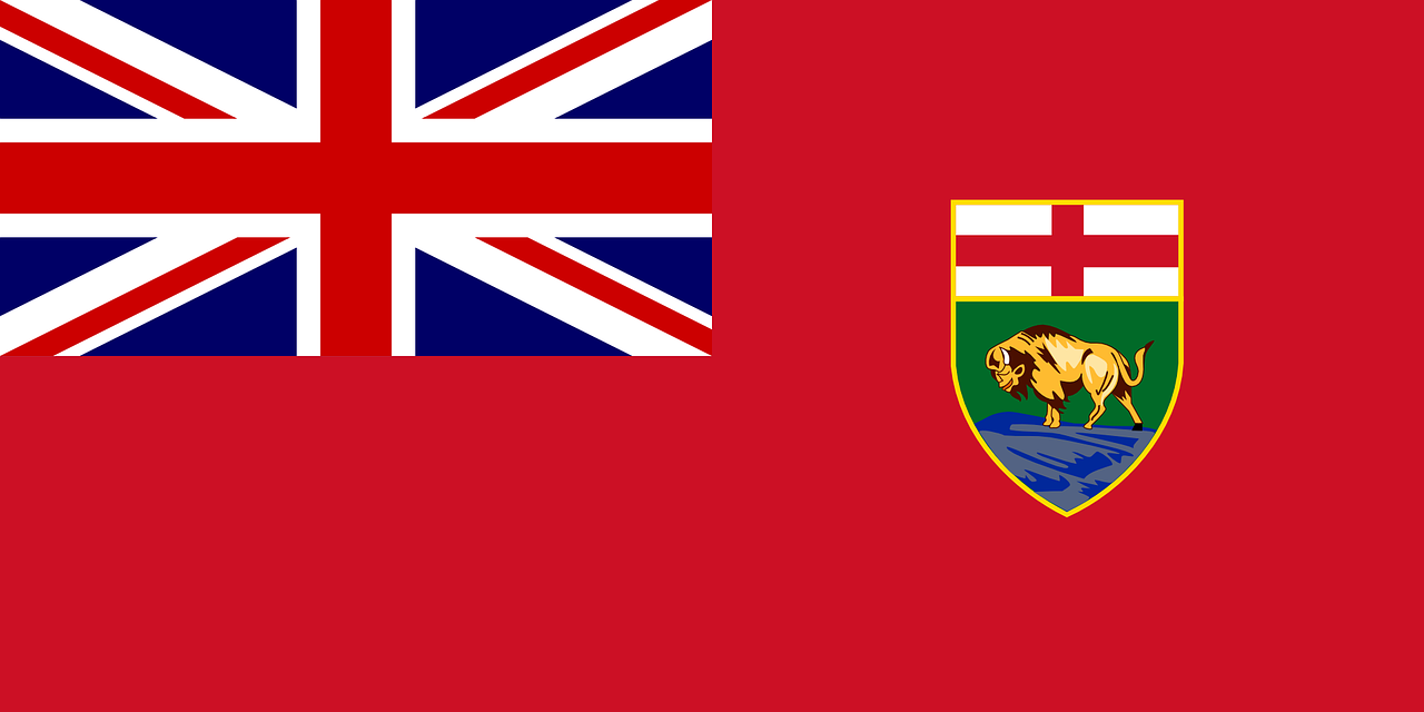Louis Riel Day flag