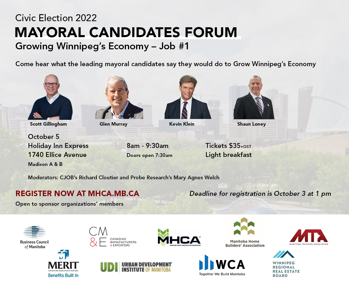 Civic Election 2022 Mayoral Candidates Forum with headshots