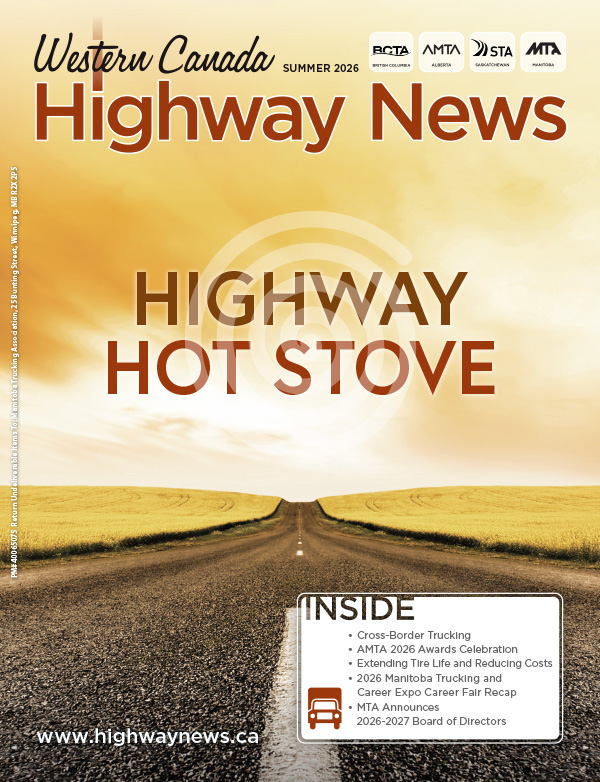 Front cover of the summer 2024 Western Canada Highway News